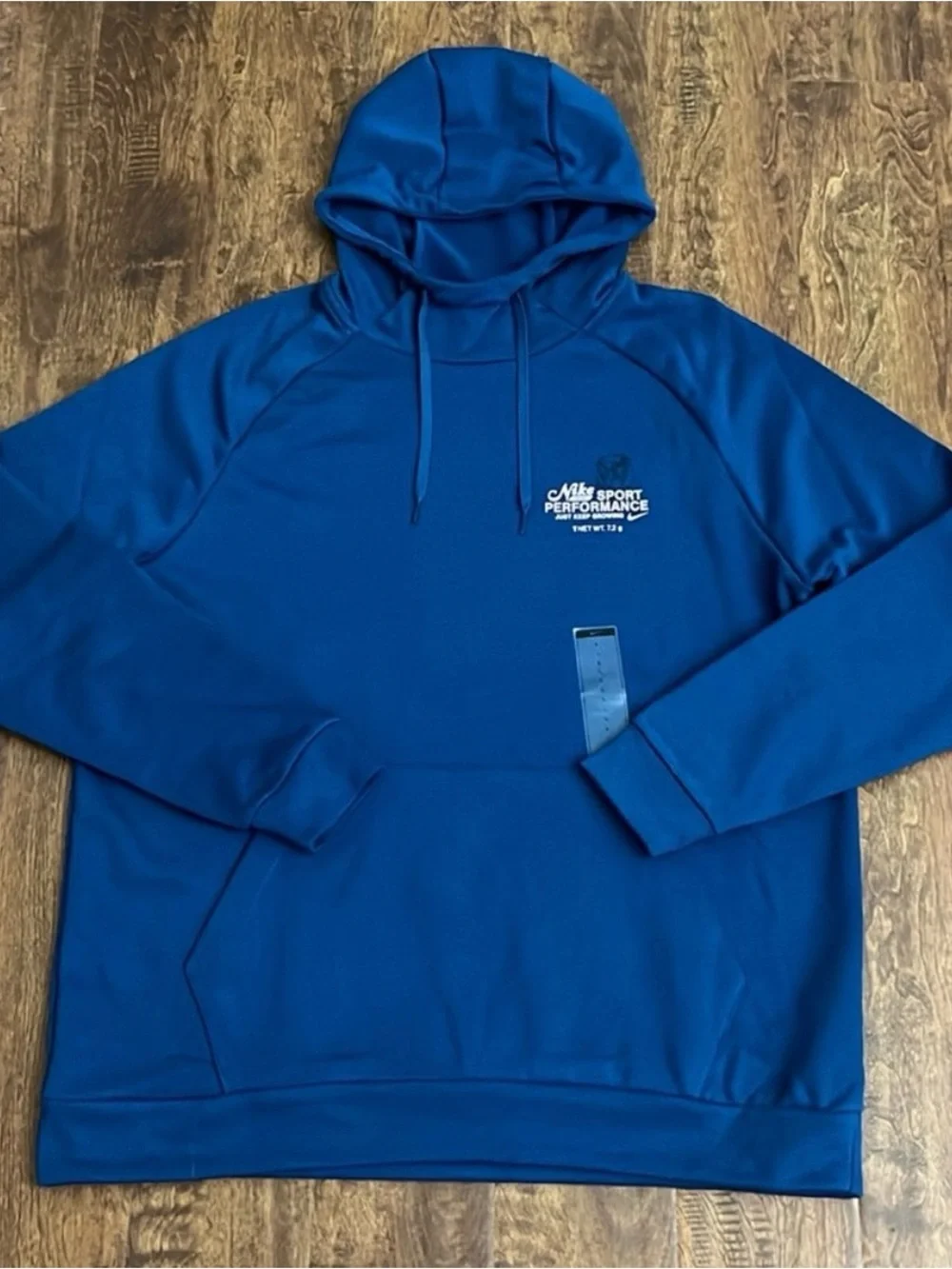 Nike Royal Blue Performance Pullover Hoodie